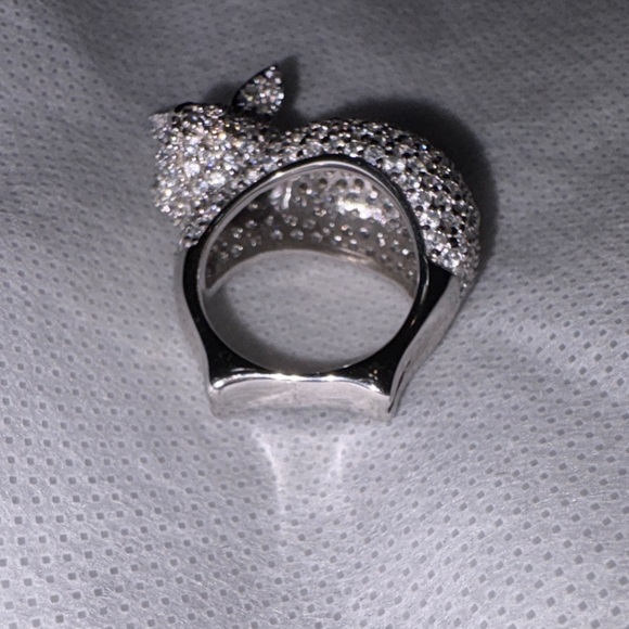 925 Silver Rabbit Ring - Picture 4 of 5